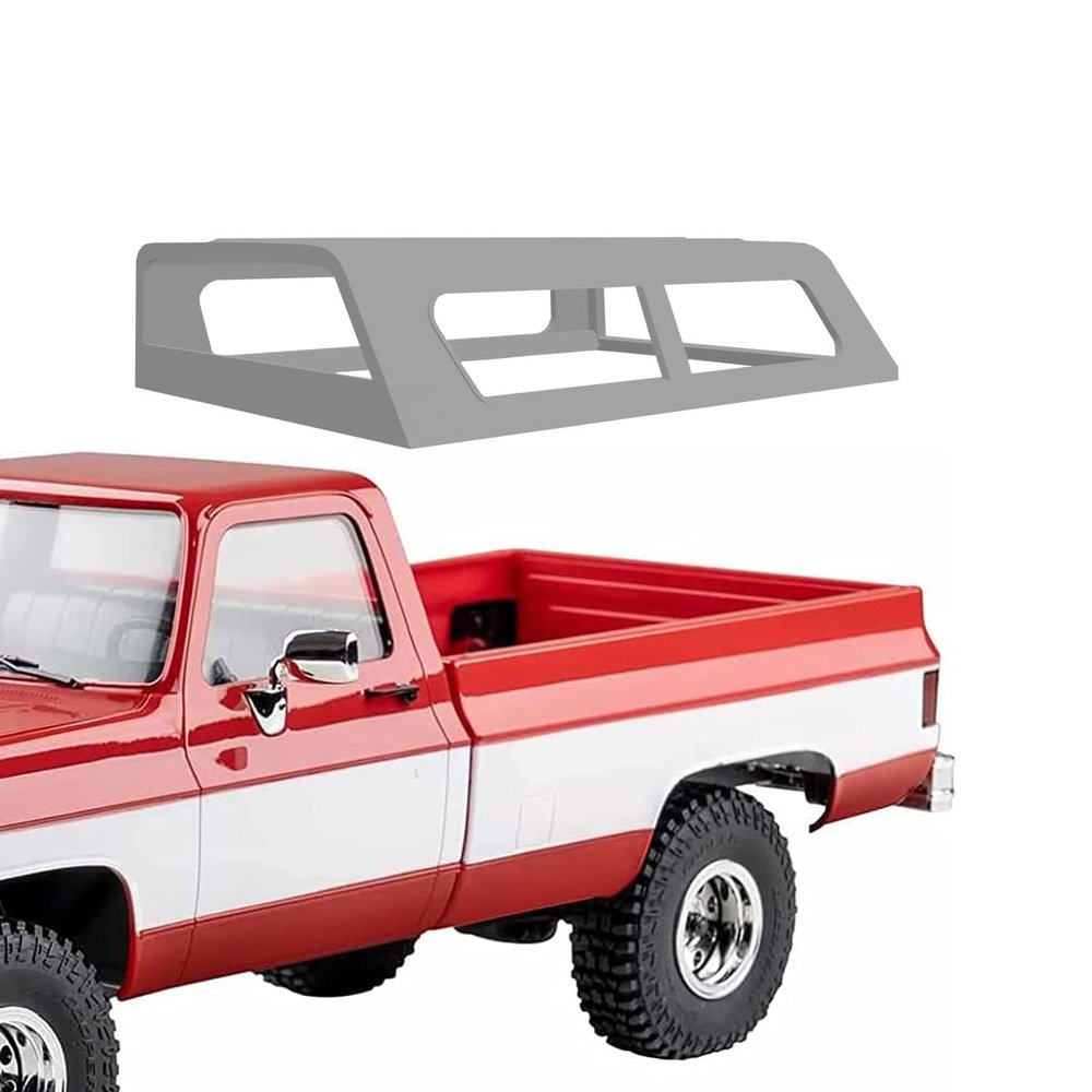Canopy Topper for FCX18 K10 / Eazyrc Glacier RC Crawler Truck Upgrade Parts No Vehicles Included- Grey
