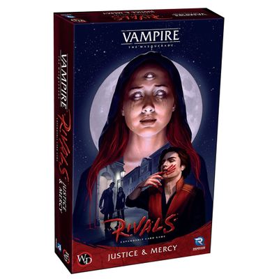 Renegade Game Studios Vampire: The Masquerade Rivals Expandable -Card Game: Justice & Mercy - Clan Card Game, Ages 14+, 2-4 Players, 30-70 Min