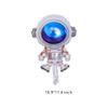 20 Pcs Mini Spacemen Foil Balloon 16.9 inch Mylar Balloons Outerspace Theme Party for Children's Birthday Party, Baby Shower, Wedding Party (spacemen) view 2
