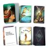 Jayiaine Tarot Cards Deck for Beginner,Classic Set Oracle Card Deck, Portable Tarot Game Professional Player for Christmas Birthday Holiday Family Party Playing Card Board Game,Green view 1