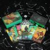 Jayiaine Tarot Cards Deck for Beginner,Classic Set Oracle Card Deck, Portable Tarot Game Professional Player for Christmas Birthday Holiday Family Party Playing Card Board Game,Green view 2