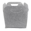 Foldable Felt Fabric Storage Basket, Convenient Box Organizer with Carry Handles for Office Bedroom Closet Babies Nursery Toys DVD Laundry Organizing (1 Pcs Small) view 3