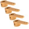 Vgoohobby 4PCS Aluminum RC Airplane Steering Servo Arm Horn Rocker Arms for RC Quadcopter Fixed Wing Parts (5mm) view 1