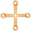 Vgoohobby 4PCS Aluminum RC Airplane Steering Servo Arm Horn Rocker Arms for RC Quadcopter Fixed Wing Parts (5mm) view 4