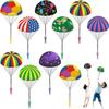 Ynybusi 10 Pcs Parachute Toys for Kids, Cool Outdoor Flying Toys for 3 4 5 6 7 8 Year Old Boys Birthday Gift, Parachute Army Men Birthday Party Favors Goodie Bags Stuffers view 1