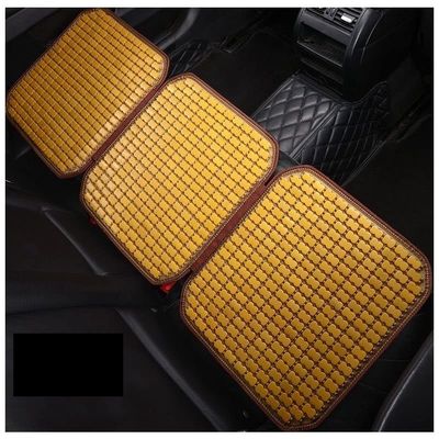 MAXZIZ Car Seat Cushion Summer Cool Cushion Single Piece Universal Bamboo Piece Breathable Ice Silk Car Rear Cool Mat Cushion Truck Seat Cushion (Color : E)