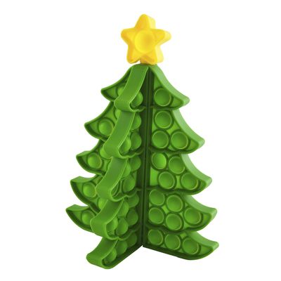 Mud Pie Kids Christmas Tree Popper, Green, 8 1/4" x 6 1/2"