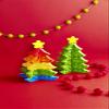 Mud Pie Kids Christmas Tree Popper, Green, 8 1/4" x 6 1/2" view 3
