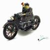 Charmgle Wind-up Toy Retro Motorcycle Theme Tin Toys Adult Collection Gifts Handmade Desk Toy Home Decoration view 1