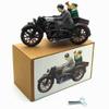 Charmgle Wind-up Toy Retro Motorcycle Theme Tin Toys Adult Collection Gifts Handmade Desk Toy Home Decoration view 2