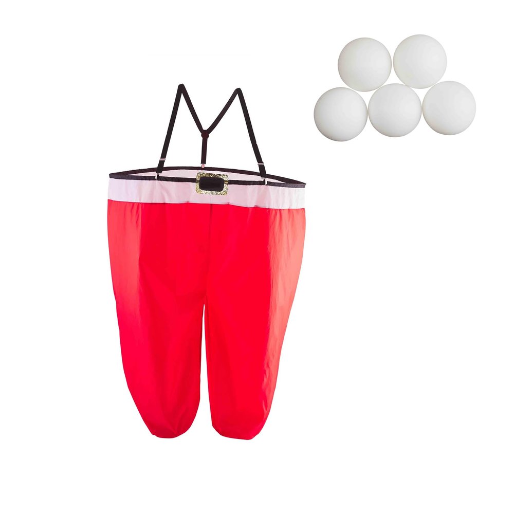 Mud Pie Kid's Santa Pants Snowball Toss
