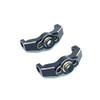 KingVal Replacement Black Brass Caster Blocks Front C-Hubs RC Parts Compatible with Traxxas TRX4M 1/18 RC Crawler Car view 1