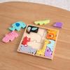 Fat Brain Toys Animal Block Puzzle - Wooden Shape-Matching Game for Preschoolers view 1