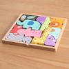 Fat Brain Toys Animal Block Puzzle - Wooden Shape-Matching Game for Preschoolers view 2