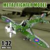 Ferthor Fun STEM Building Toys Model Airplane Kits for Boys 8-12,Airplane Model Scale 1:32 Metal Building Kit,Erector Sets Model Planes for Kids 8-12,Best Airplane Gifts for Hurricane Fighter Fans view 3