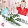 Ferthor Fun STEM Building Toys Model Airplane Kits for Boys 8-12,Airplane Model Scale 1:32 Metal Building Kit,Erector Sets Model Planes for Kids 8-12,Best Airplane Gifts for Hurricane Fighter Fans view 4
