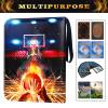 Basketball Card Binder 4 Pocket, Trading Card Binder with Sleeves, Sports Card Binder Collectible Trading Card Albums Fits 400 Cards with 50 Removable Sleeves view 3