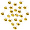 CINPIUK 24 Set Felt Bees for Crafts, Wool Felt Bumble Bee Plush for Tiered Tray Decoration Party Favors DIY Craft Jewelry Accessory view 1