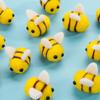 CINPIUK 24 Set Felt Bees for Crafts, Wool Felt Bumble Bee Plush for Tiered Tray Decoration Party Favors DIY Craft Jewelry Accessory view 2
