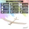 Dancing Wings Hobby Balsawood Electric Glider 2.5M Aion Kit to Build;Radio Control Balsa Laser Cut Airplane Un-Assembled for Adults (F2501B) view 3