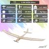 Dancing Wings Hobby Balsawood Electric Glider 2.5M Aion Kit to Build;Radio Control Balsa Laser Cut Airplane Un-Assembled for Adults (F2501) view 3