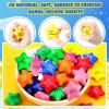200 Pcs Motivational Stress Balls Bulk Quotes Relief Star Shape Anger Management Colorful Hand Excerise Foam Balls for Anxiety Tension, Fidget Stress Relief Party Supplies Gifts view 3