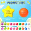 200 Pcs Motivational Stress Balls Bulk Quotes Relief Star Shape Anger Management Colorful Hand Excerise Foam Balls for Anxiety Tension, Fidget Stress Relief Party Supplies Gifts view 4