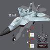 Ssccgym Large Remote Controlled Aircraft Warbird Bomber Model Glider Epp with Dual Batteries Ultra Long Endurance for Young Adults 23.1 inch F22 view 2