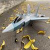 Ssccgym Large Remote Controlled Aircraft Warbird Bomber Model Glider Epp with Dual Batteries Ultra Long Endurance for Young Adults 23.1 inch F22 view 4