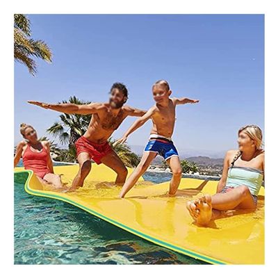 Floating Mat Swimming Pool XPE Foam Floating Bed, Soft and Comfortable/Non Absorbent/Floating Bed On Water, Sunbathing Floating Mat (Size : 170x55x2.3cm/67x22in)