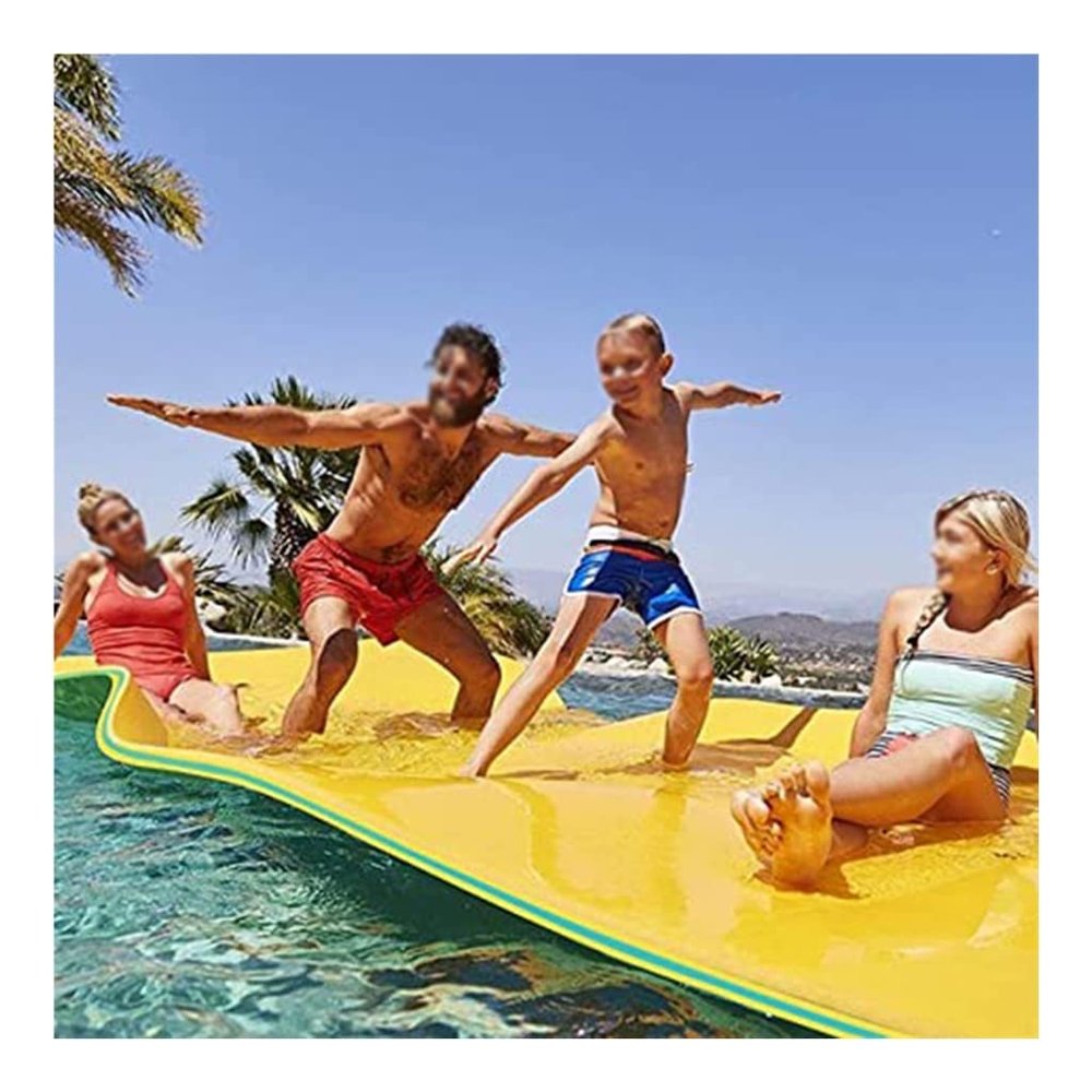 Floating Mat Swimming Pool XPE Foam Floating Bed, Soft and Comfortable/Non Absorbent/Floating Bed On Water, Sunbathing Floating Mat (Size : 170x55x2.3cm/67x22in)