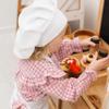 Wooden Play Kitchen Dishes Montessori Tools Pretend Play Kitchen Dishes Set for Kids Toys Cutting Board Toddler Utensils Wooden Christmas Birthday Gift (Dishes & Cutting Set For 2) view 4