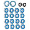 20pcs SCX24 Rubber Sealed Bearings Set, Steel Ball Bearing Set for Axial SCX24 90081 AXI00001 AXI00002 AXI00004 AXI00005 AXI00006 1/24 RC Crawler Car Upgrade Parts view 1