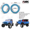 20pcs SCX24 Rubber Sealed Bearings Set, Steel Ball Bearing Set for Axial SCX24 90081 AXI00001 AXI00002 AXI00004 AXI00005 AXI00006 1/24 RC Crawler Car Upgrade Parts view 2