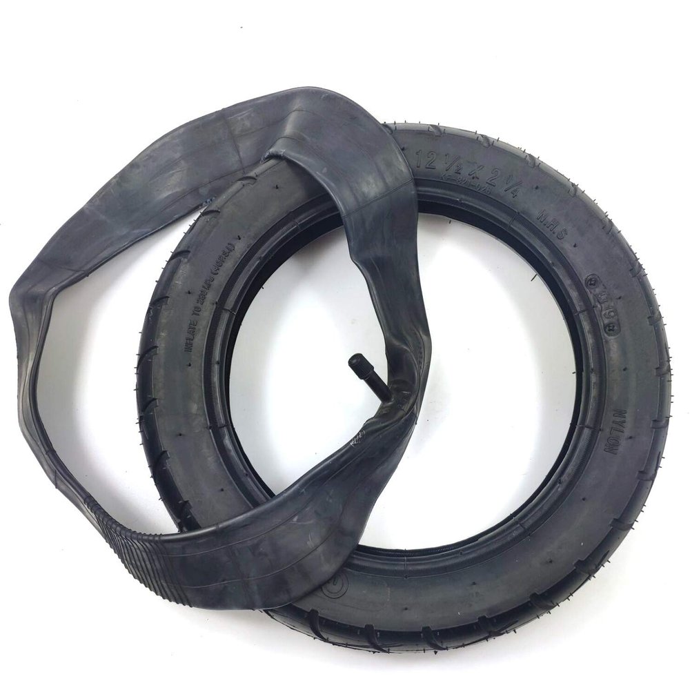 12 1/2x2 1/4 Tyre 12 Inch Pneumatic Tire Universal Tyre for Baby Stroller Folding Bike Electric Vehicle