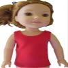 Color Choice Tank Top T-Shirt for Wellie Wisher Handmade SNAP Closure (Red) view 1