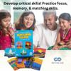 Better Me Our National Treasures Matching Game for Ages 3 & Up A Fun & Fast USA National Parks Memory Game for Kids. Yosemite, Yellowstone, Arches, Denali and More view 2