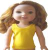 Color Choice Tank Top T-Shirt for Wellie Wisher Handmade SNAP Closure (Yellow) view 1