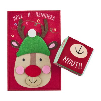 Mud Pie Kids Roll a Reindeer Christmas Game
