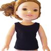 Color Choice Tank Top T-Shirt for Wellie Wisher Handmade SNAP Closure (Black) view 1