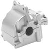 2Pack ShareGoo Metal Differential Gearbox Housing Cover Compatible with WLtoys 144001 124019 124018 1/14 RC Car (Silver) view 3