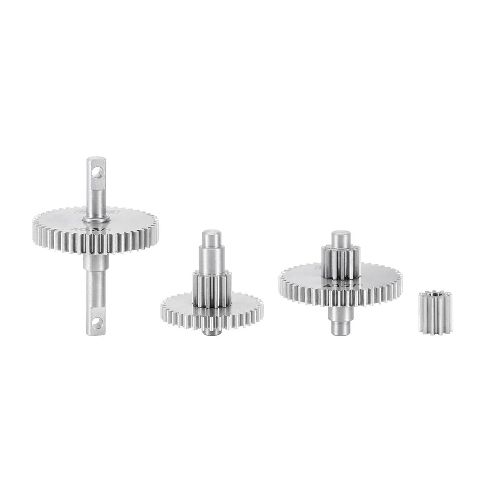 INJORA 15g Stainless Steel 40.3:1 Low Range Transmission Gear Set for TRX4M 1/18 RC Crawler Car Upgrade
