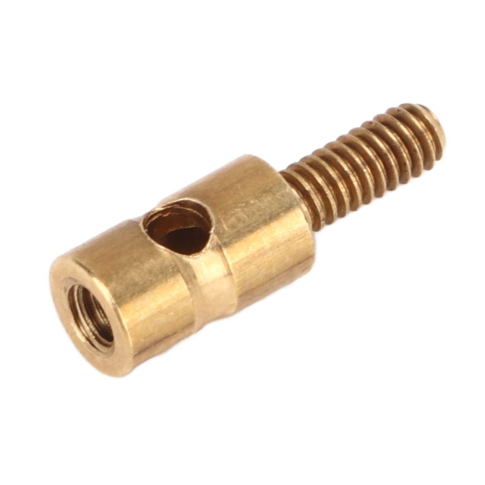 VBESTLIFE RC Model Pushrod Linkage Stopper, 1.5mm Interface Brass Quick Adjust Connector Replacement Part for Ship RC Aircraft Helicopters