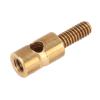 VBESTLIFE RC Model Pushrod Linkage Stopper, 1.5mm Interface Brass Quick Adjust Connector Replacement Part for Ship RC Aircraft Helicopters view 1
