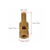 VBESTLIFE RC Model Pushrod Linkage Stopper, 1.5mm Interface Brass Quick Adjust Connector Replacement Part for Ship RC Aircraft Helicopters view 2