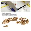 VBESTLIFE RC Model Pushrod Linkage Stopper, 1.5mm Interface Brass Quick Adjust Connector Replacement Part for Ship RC Aircraft Helicopters view 3