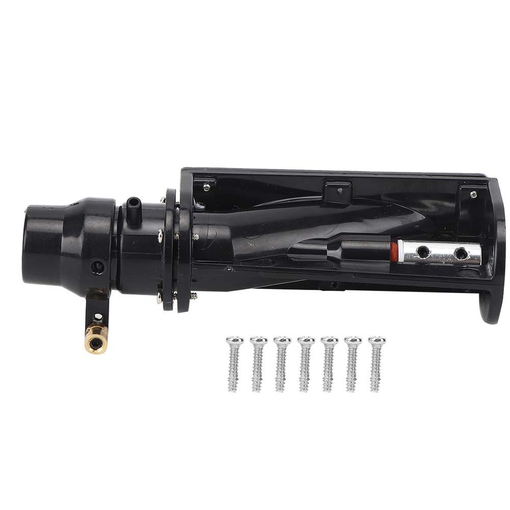 VBESTLIFE RC Boat Water Jet Pump for 30-50cm Boats, 6-12V ABS System Compatible with 380-390 Brush and 2040-2445 Brushless Motors