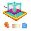 Inflatable Splash pad- Inflatable Pool - Outdoor Water Toy - H2OGO! Bounce 'n Splash Pond Kids Inflatable Water Park and Bouncer 5 view 1