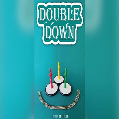 MJM Double Down (Gimmicks and Online Instructions) by Leo Smetsers - Trick