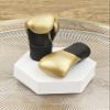 AQKILO Boxing Gloves Mini Finger Puppets, Knock Out Your Stress! Weird Stuff Random White Elephant Gifts, Gold - 2Pcs view 3